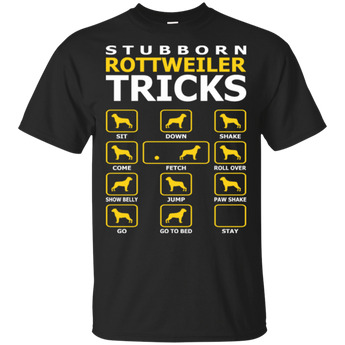 Stubborn Rottweiler Dog Tricks