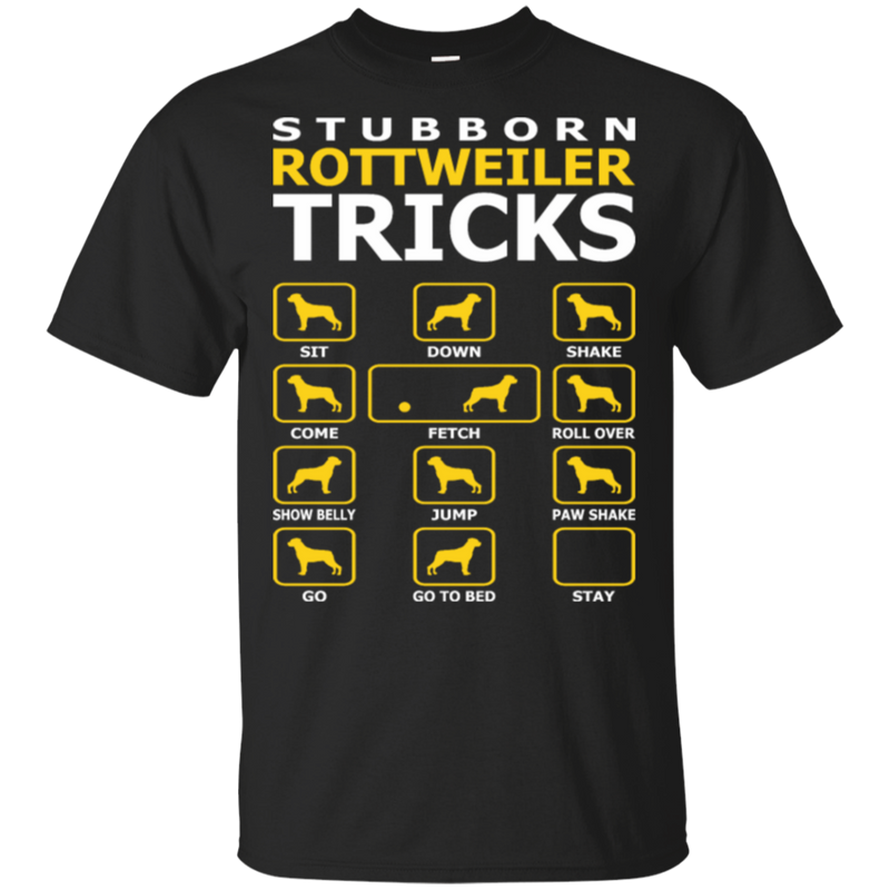 Stubborn Rottweiler Dog Tricks